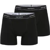Carhartt WIP Bokserishortsit musta / valkoinen