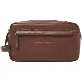 Castelijn & beerens Verona Washbag - Brown - 25X12X15CM