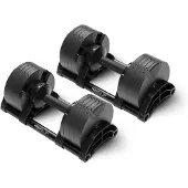 NÜO Nuobell 2-20 kg All Black (Pari), Käsipainot säädettävät