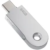 OrbitKey USB-C -muistitikku avainrenkaaseen, 64 Gt
