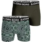 Björn Borg Bamboo Cotton Blend Boxer 2-Pack, Miesten alushousut
