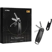 OrbitKey Avaimen järjestäjä Hybrid Nahka + monitoimityökalu v2 Set