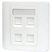 Deltaco VR-228 3 portin Keystone-upporasia