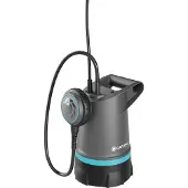 Gardena 20000 Basic kirkkaan veden uppopumppu, 550 W, 20 000 l/h, 9 m, musta