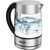 Tefal KI772D vedenkeitin 1,7 L 2400 W ruostumaton teräs, läpinäkyvä