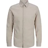 Jack & Jones Breeze Linen Blend Pitkähihainen Kauluspaita
