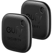 Eufy Security SmartTrack Link – kadonneen laitteen jäljitykseen tarkoitettu Bluetooth-tunniste matkapuhelimelle (2 kpl:n pakkaus) – sopii Apple 10,...