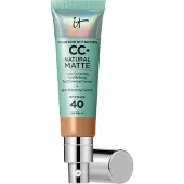 IT Cosmetics CC+ Cream Natural Matte Foundation SPF40, 13 Tan