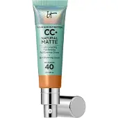 IT Cosmetics CC+ Cream Natural Matte Foundation SPF40, 14 Rich