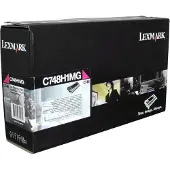 Lexmark C748H3MG High Yield -laservärikasetti, magenta