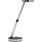 MAUL Led pöytävalaisin MAULpuck, Musta, Työhuone/toimisto, Synteettinen materiaali, Moderni