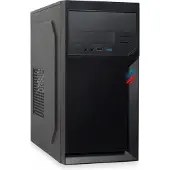 Inter-Tech IT-6502 Romea -micro-ATX-kotelo, musta