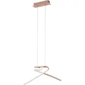 Eglo 97362 - LED-kattokruunu narussa PALOZZA 2xLED/11W/230V