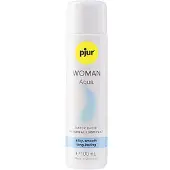 Pjur Woman Aqua - Liukuvoide, 100 ml, vesipohjainen, kosteuttava, dermatologisesti testattu