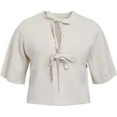 Object Objulla Parvi 2/4 Knit Cardigan Noos - Cream - XS