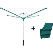 Leifheit Linomatic 500 Deluxe, Vihreä, Valkoinen, 50 m, Lattia, 1 kpl