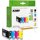 KMP – 1035,4005, Musta, Syaani, Magenta, Keltainen, 16,3 ml, 4 kpl, Monipakkaus