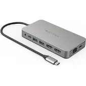 Hyper Dual 4K HDMI 10-In-1 USB-C -hubi