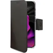 Celly WALLY1055, Wallet case, Apple, iPhone 15 Plus, 17 cm (6.7"), Black