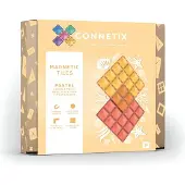 Connetix Jalat 2-pack, Pastel Lemon & Peach