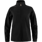 Fjällräven Women's Övik Lite Fleece Jacket Black Välikerrospuserot XS