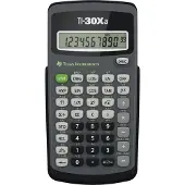 Texas Instruments TI-30Xa 10-numeroinen funktiolaskin - Harmaa