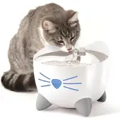Catit Pixi Smart Fountain, kissan suihkulähde, ruostumattomasta teräksestä valmistettu kulho, 2l, 21x21x19 cm