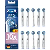Oral-B Pro Sensitive Clean 10 kpl -vaihtoharjaspäät, Valkoinen