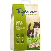 Tigerino 25l (10,3kg) Blant-Based puukuitupitoinen kissan kuivike hajusteeton