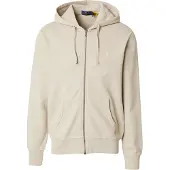 Ralph Lauren Loopback Fleece Full-Zip Hoodie - Beige - S