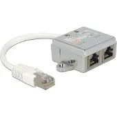 DeLOCK – RJ45 Port Doubler 1 x RJ45 plug to 2 x RJ45 jack (2 x Ethernet) (65177)