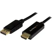 StarTech.com DisplayPort 1.2 - HDMI 1.4 -näyttökaapeli, 1m, musta