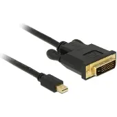 DeLOCK 83988, 1 m, Mini DisplayPort, DVI-D, Uros, Uros, Kulta