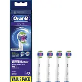 Oral-B 3D, white harjaspäät 4 kpl