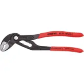 Knipex 87 01 180 SB Cobra vesipumppupihdit PVC-kahva 180mm - 36mm kapasiteetti