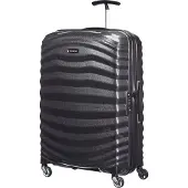 Samsonite Lite Shock - 4-Pyöräiset matkalaukku | musta | 47x69x29 cm