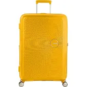 American Tourister Soundbox Spinner Matkalaukku 35.5L, Golden Yellow