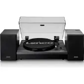 Lenco LS-300BK Bluetooth, levysoitin ja kaiuttimet