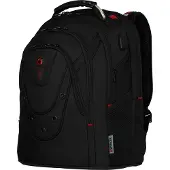 Wenger Ibex Ballistic Deluxe 35.56cm 14Zoll-40.64cm 16Zoll Laptop Backpack Black (606493)