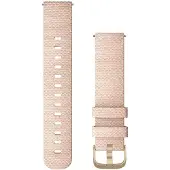 Garmin Pikakiinnitteinen hihna (20 mm) Vaaleanpunainen kudottu nailonhihna