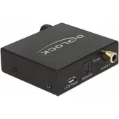 DeLOCK – Digital Audio Converter to Analogue HD with Headphone Amplifier, black (63972)