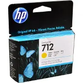 HP 712 Mustepatruuna Keltainen
