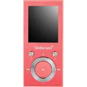 Intenso Video Scooter BT, MP3-soitin, 16 GB, LCM, USB 2.0, Vaaleanpunainen, Mukana kuulokkeet (3717473)