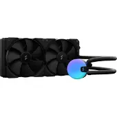 Fractal Design Lumen S28 v2, 280mm AIO-nestejäähdytysratkaisu prosessorille, musta