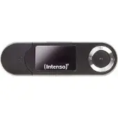 Intenso 3601470, MP3-soitin, 16 GB, LCD, USB 2.0, Musta, Mukana kuulokkeet