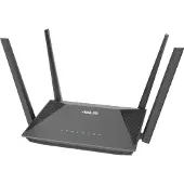 Asus RT-AX52 AX1800 AiMesh, Wi-Fi 6 (802.11ax), Kaksitaajuus (2,4 GHz/5 GHz), Ethernet LAN, Musta, Pöytäreititin