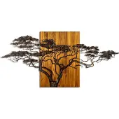 Wallxpert Puinen seinäkoriste Acacia Tree, 70 cm