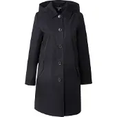 Ralph Lauren for woman. 297967121005 Navy Scottish cotton blend coat (S), Casual