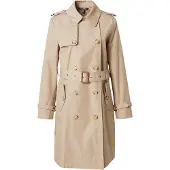 Ralph Lauren for woman. 297967122002 Beige cotton blend double-breasted trench coat (M), Casual, Classic