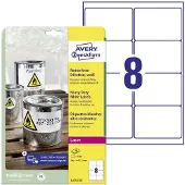 Avery Zweckform Heavy duty labels white suitable for in- and outdoor use (-20oC to +80oC)